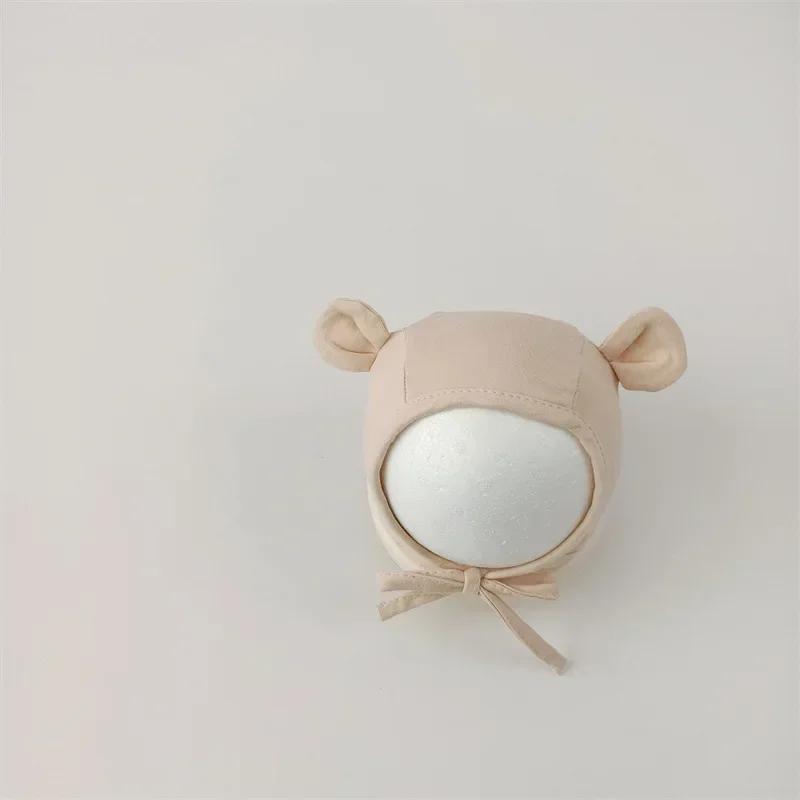 Hot Newborn Hat Cute Cartoon Bunny Bear Ear Beanie for Infant Baby Boy Girl Korean Baby Hat Spring Autumn Toddler Cap