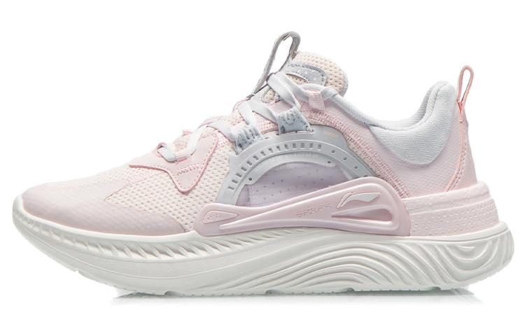 Li Ning Casual Shoes Women s Low Top Light Rose Pink/Primrose Pink/Light Silk Purple AGLR092-3 36