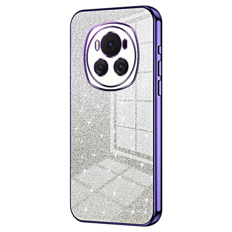 For Honor Magic6 5G Gradient Glitter Cell Phone Cases Electroplated TPU Shell