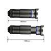 Monocular Telecope Zoom Macro Fisheye 4 In1 Wide Angel Lens Kit Phone Camera Lens 36x Telephoto For Cellphone Iphone Samsung Xiaomi Huawei