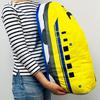 MORIPiLO Doctor Yellow Shinkansen Plush Pillow Microfiber Cushion 60x23x23cm Character Sleeping Pillow