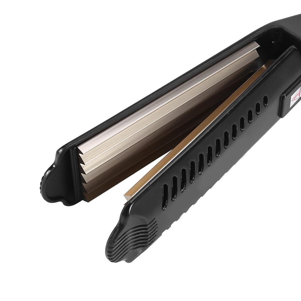 Ceramic Tourmaline Hair Straightener Curler 6 Teeth Corrugated Waved Hair Styling Tools