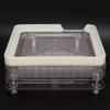 0# 100 Holes Capsule Powder Filler Plate Acrylic Transparent Capsule Manual Filling Tool