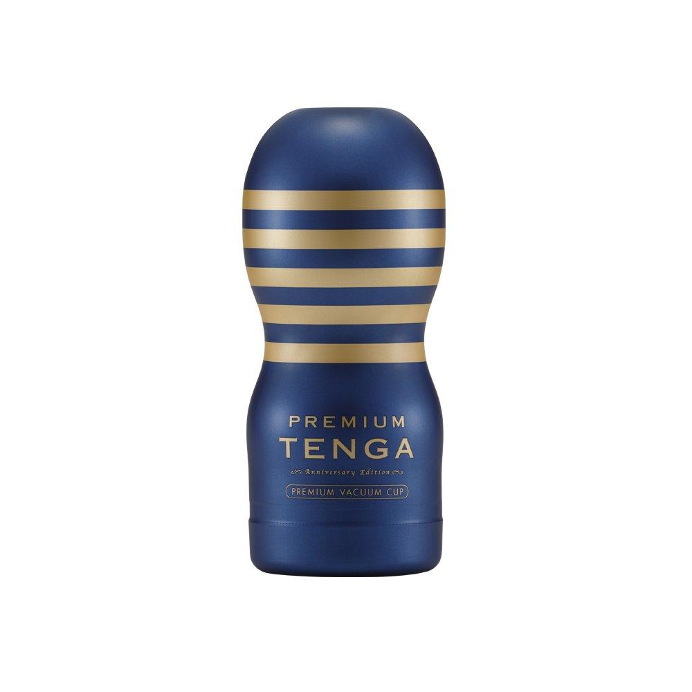 TENGA PREMIUM TENGA Vacuum Cup Standard Gold/Blue