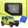 A Fuel Lid Custom Fuel Filler Clear Includes Microfiber Towel [Tempered Glass/Exudes High-Class Style!] Jimny-Specific Cover, Cap, Window,