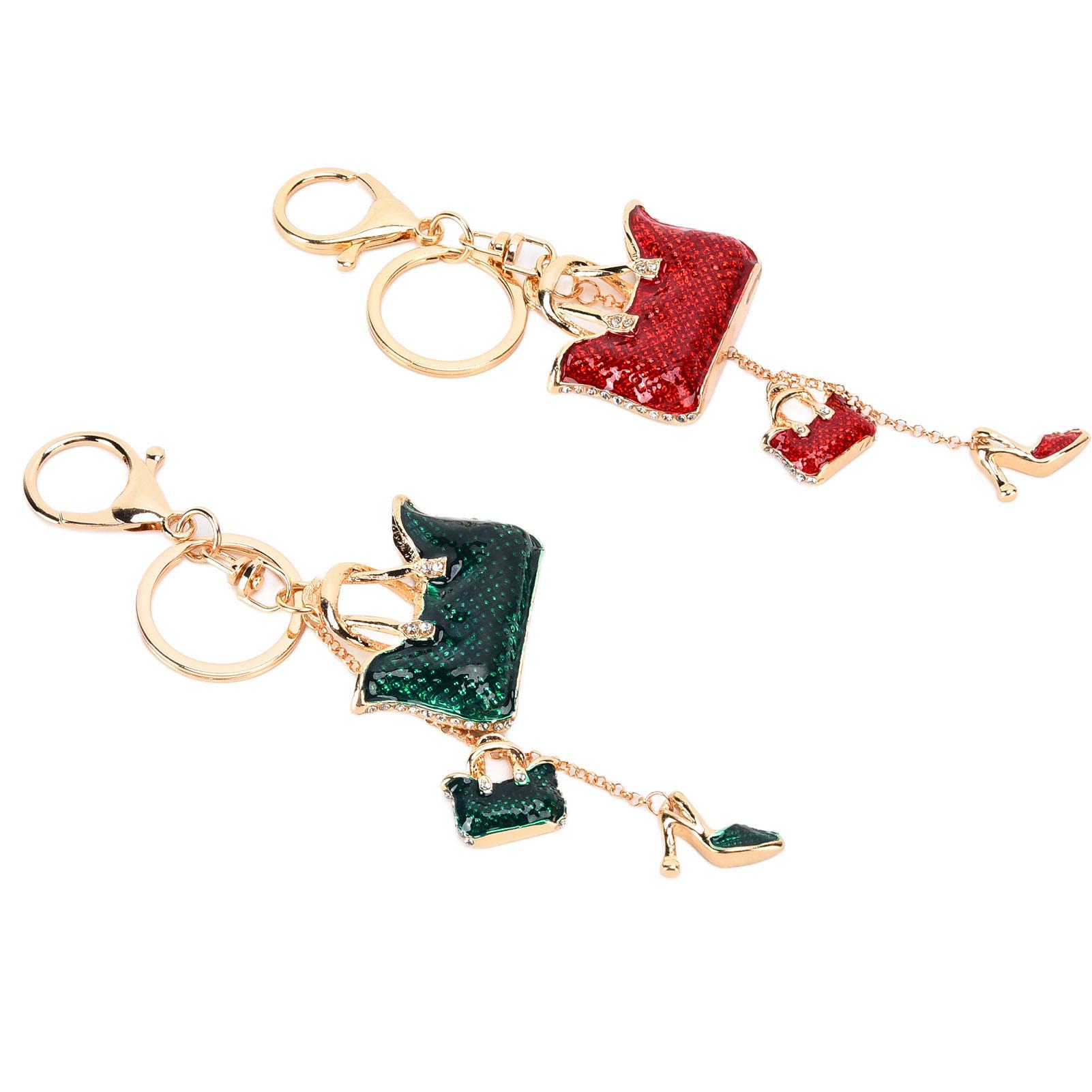 Keychain Exquisite Appearance Abrasion Resistance Stylish Simple Zinc Alloy Cute Keychain