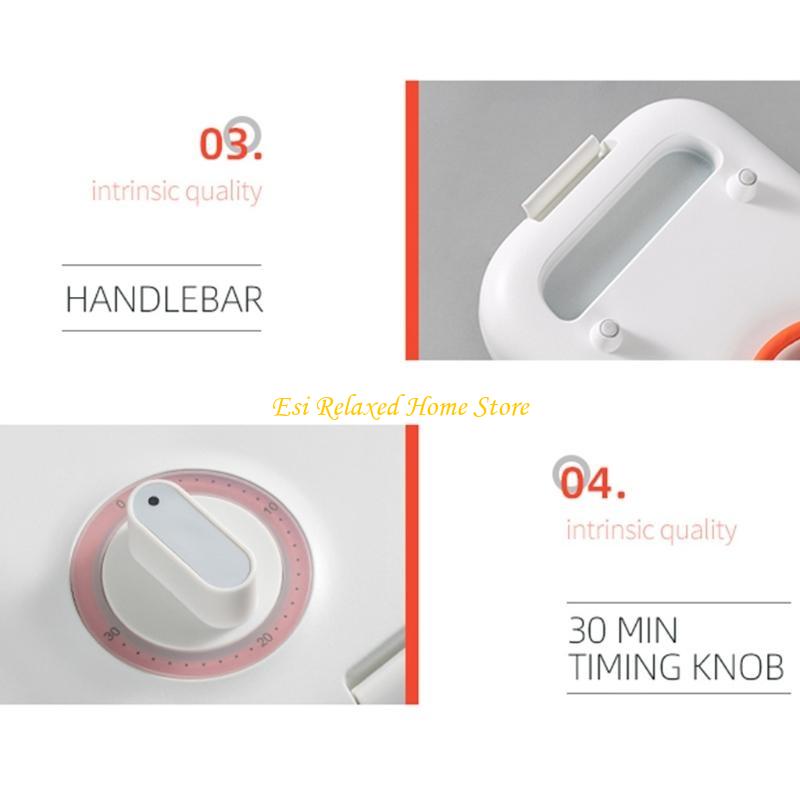 

B46E Mini Takoyaki Maker Non Pancake Cake Breakfast Making Machine CHINA