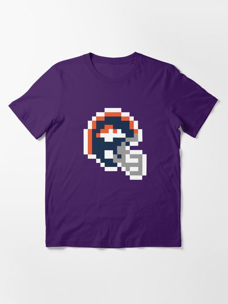 John Denver Denver Broncos (8-bit Football Helmet Only) Essential T-Shirt