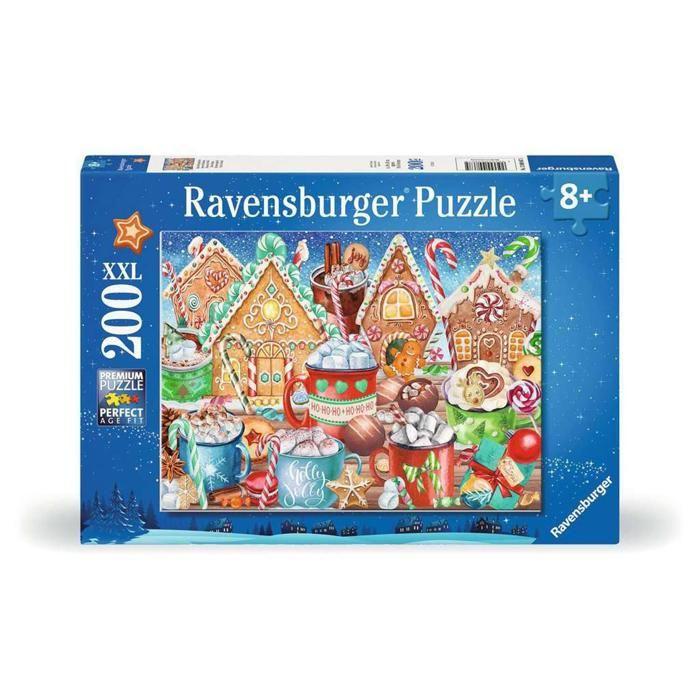 Puzzle Ravensburger Candy Canes and Cocoa (200 XXL) - Dessins animés et BD - 500-750 pièces