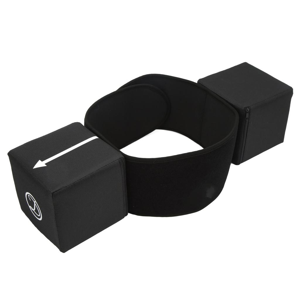 Golf Swing Waist Strap with Two Block Auxiliary Device Golf Swing Trainer Aid for Adult Outdoor