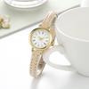 Retro Minimalist Women's Quartz Watch - Thin Leather Strap, Roman Numerals