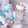 Summer Water Cups Cute Boys and Girls Carry Two Drinking Cups When Going Out