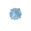 F136 Titanium Alloy Navel Ring with G23 Four-Prong 5A Blazing Fireworks Diamond