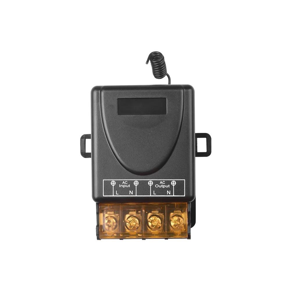 On Off RF 433Mhz Transmitter LED Lamp Receiver Controller Remote Control Switch System Ceiling