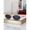 Damskie metalowe owalne okulary przeciwsłoneczne GG1922SA – Stylowa ochrona UV