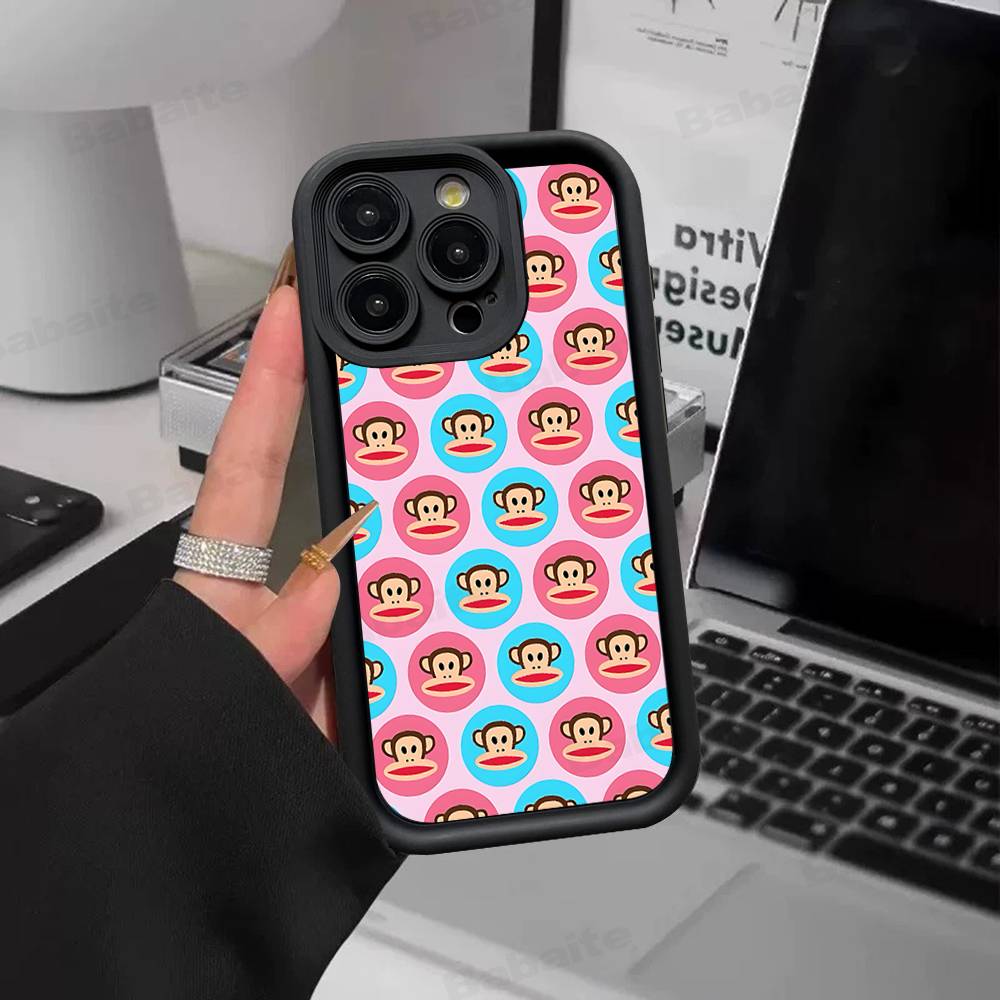 Classic P-Paul F-Frank Logo Phone Case For IPhone 17 16 15 14 13 12 11 Pro Max Mini Plus Soft TPU Back Cover
