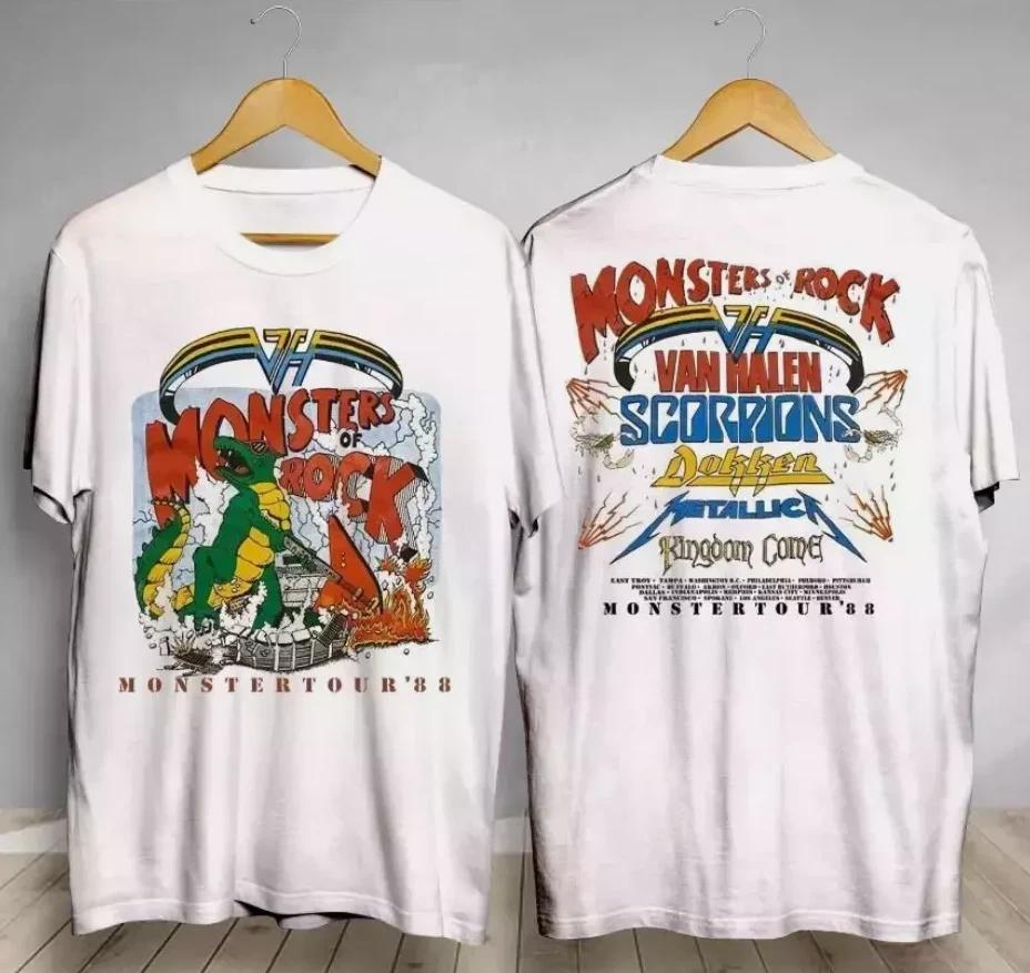 Винтажная футболка Monsters of Rock Tour 1988 L