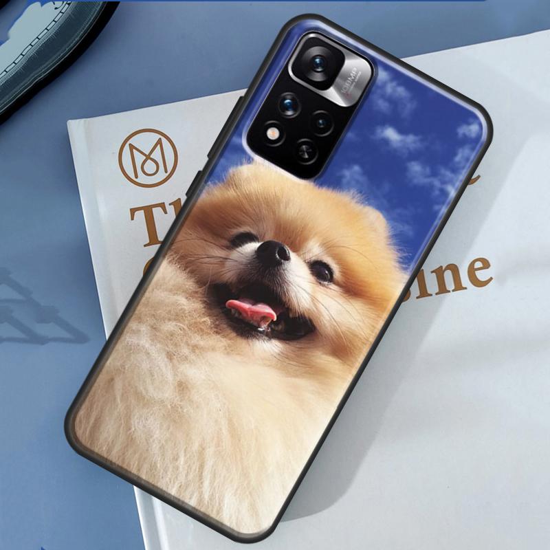 Pomeranian Dogs Dog Colorful Case For Xiaomi Redmi Note 14 13 11 9 10 12 Pro 9S 10S 11S 12S Redmi 10C 12C 13C 14C Cover