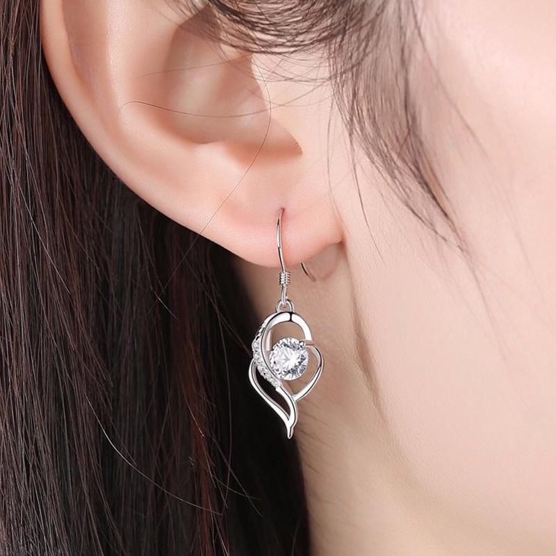 925 Sterling Silver Stud Earrings Set: Elegant Weekly Collection, Perfect Christmas or Birthday Gift for Girls