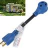 Portable RV Power Adapter Conversion Cable 30A to 30A 125V 10awg 3 Cord for Charging Vehicles
