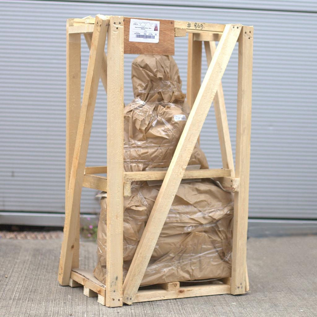 Buddha Statue Hand-Carved Suar Wood 80cm