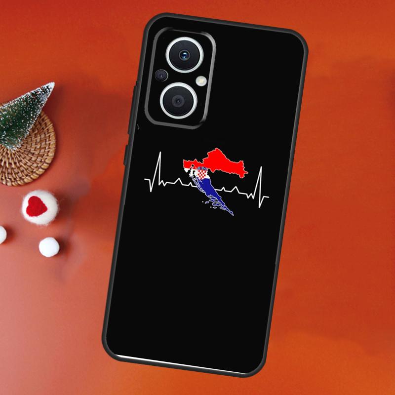 

Croatia Coat Of Arms Flag Case For OPPO Find X9 X8 X5 X6 Pro OPPO Reno 14 12 10 13 Pro 14F 13F 12F 11F 7 8 Lite Cover OPPO Reno10 Pro
