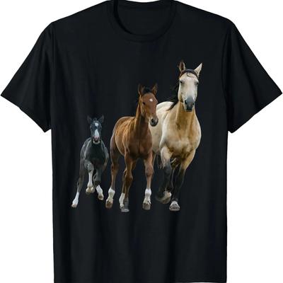 Cool Boxing Horse Outfit for Boys and Girls T-Shirt