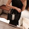 Woman Evening Bag Rhinestone Clutch Crystal Dinner Clutch Wallet Wedding Purse Party Banquet  Black Butterfly