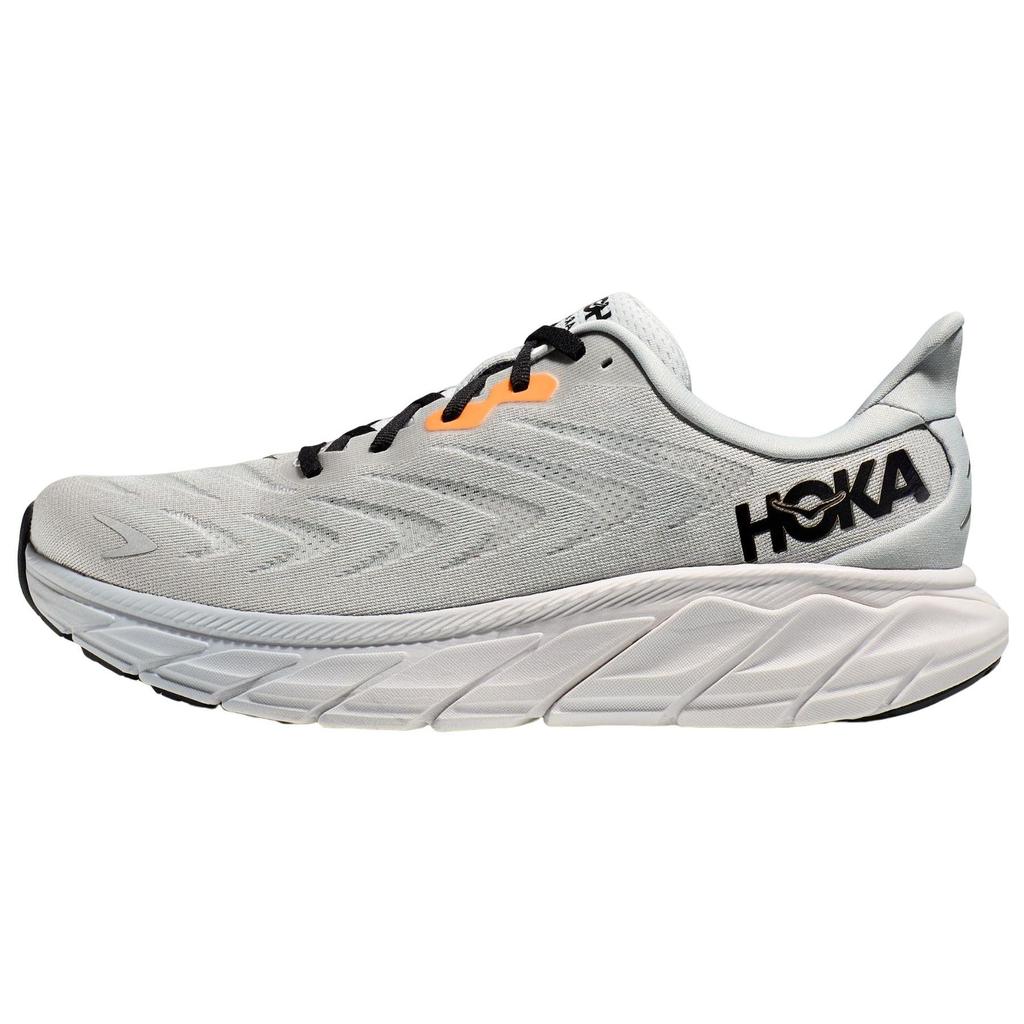HOKA Arahi 6 Harbor Mist Black Men Sneakers Grey 1123194-HMBC