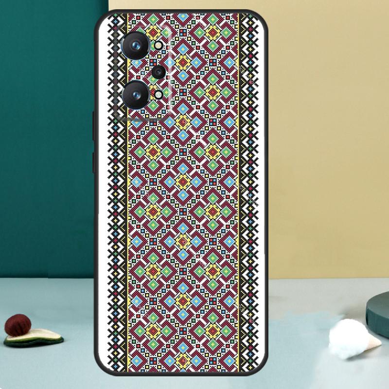 

Ukraine Ukrainian embroidery For Realme 14 13 Pro Plus 10 11 12 GT 5 6 6T GT7 Pro C61 C55 C53 C51 C21Y C25S C75 C67 Case Realme C51