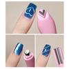 2Pcs Cat Eyes Nail Magnet Gel Nail Polish Love Heat Round Line Shape Nail Art Magnet Pen Home Salon Women Cat Eyes Magnetic Manicure Art Tools