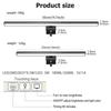 Eye-Care Desk Lamp 30cm LED Computer PC Monitor Screen Light Bar Stepless Dimming Reading USB Powered Hanging Table Lamp