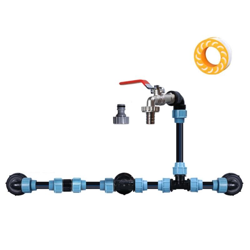 IBC Tank Vertical Stacking Connection set Weatherproof Design Outdoor Use weight  flows Systems for IBC Containers