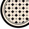 Retro Diatomite Coaster Heat-Resistant Placemat Quick-Dry Absorbent Mat for Cups Mugs Bowls Non-Slip Reusable Elegant Kitchen Table Decor