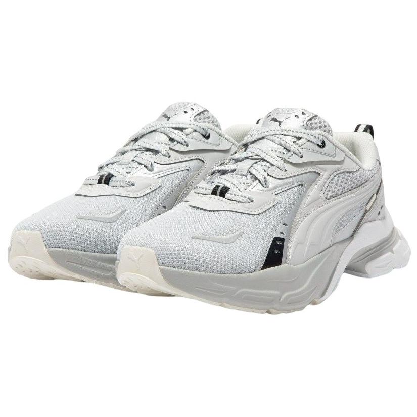 Puma Smash 3.0 Unisex White Gray Lifestyle Sneakers 389456-02