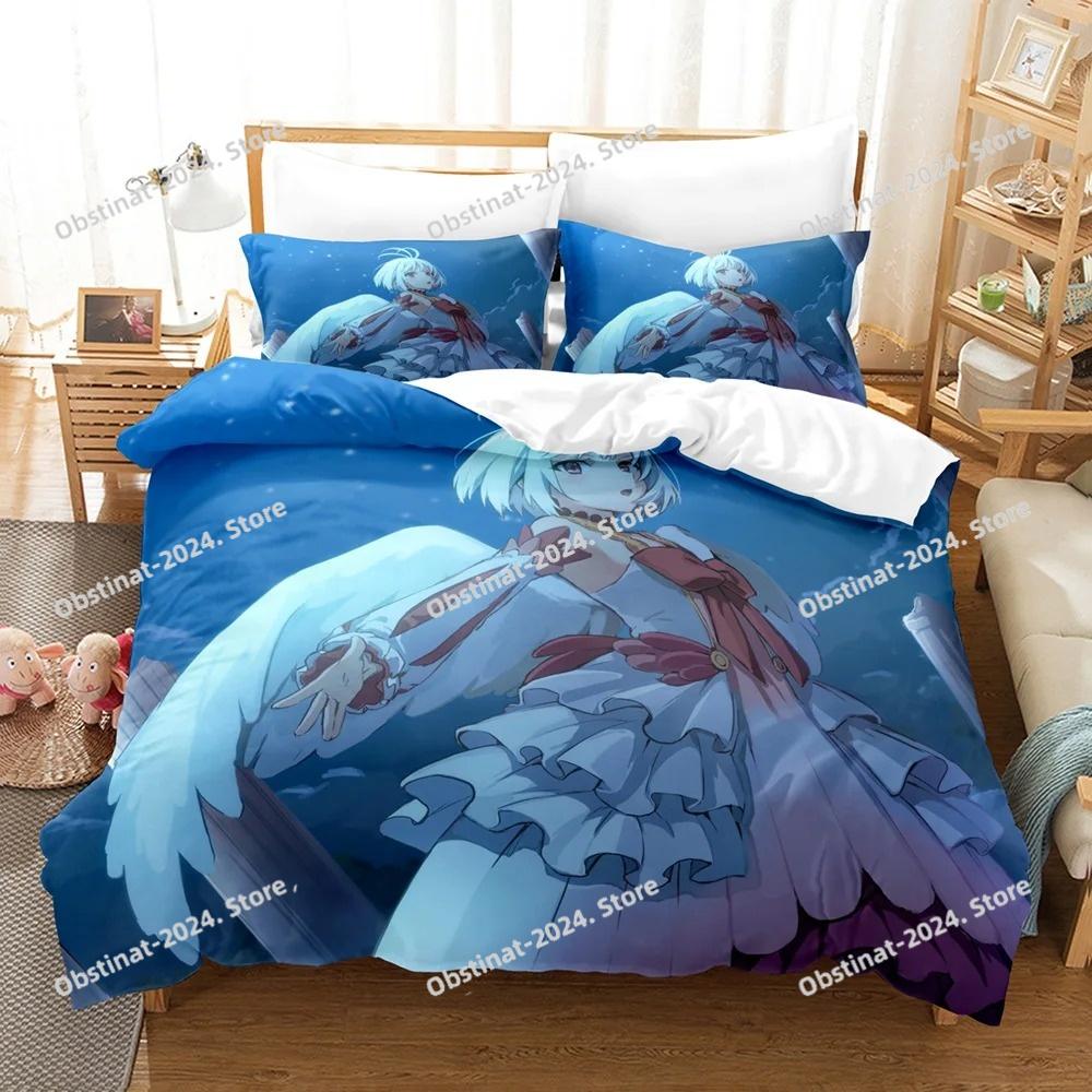 3D Cartoons The Rising Of The Shield Hero Bedding Set Printed Duvet Cover Sheet Pillowcase Soft Quilt Cover Full Queen King Size