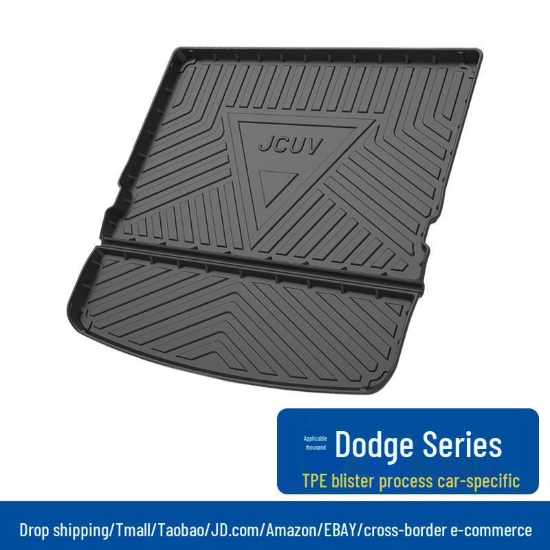 

Коврик в багажник Dodge Journey: Водонепроницаемый, Экологичный, Прочный, Без запаха ТПЭ Trunk Mat