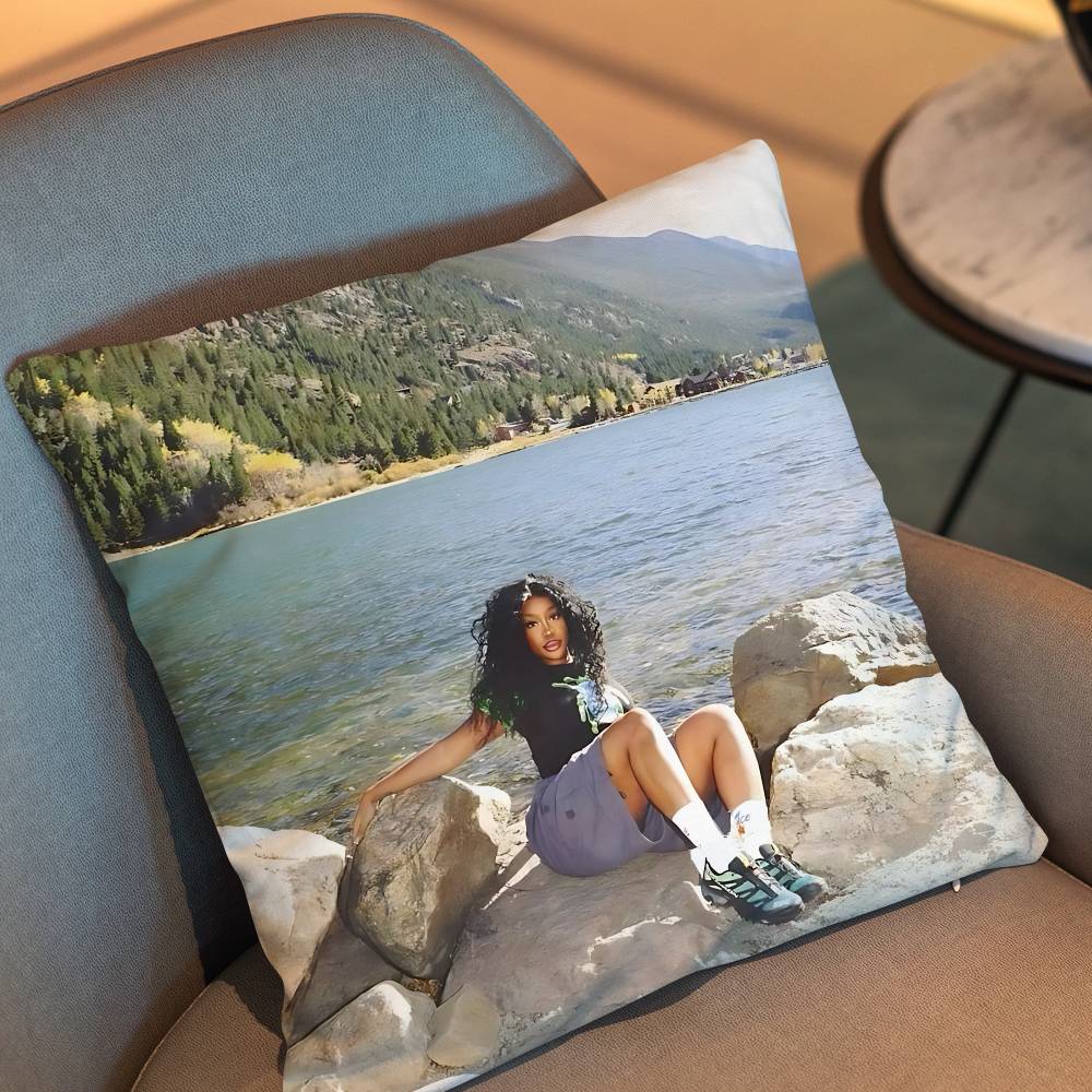 Hot Sos Ctrl Sza Pillow Cover Living Room Sofa Cushion Cover Bedroom Room Bed Pillow Cover Home Decoration