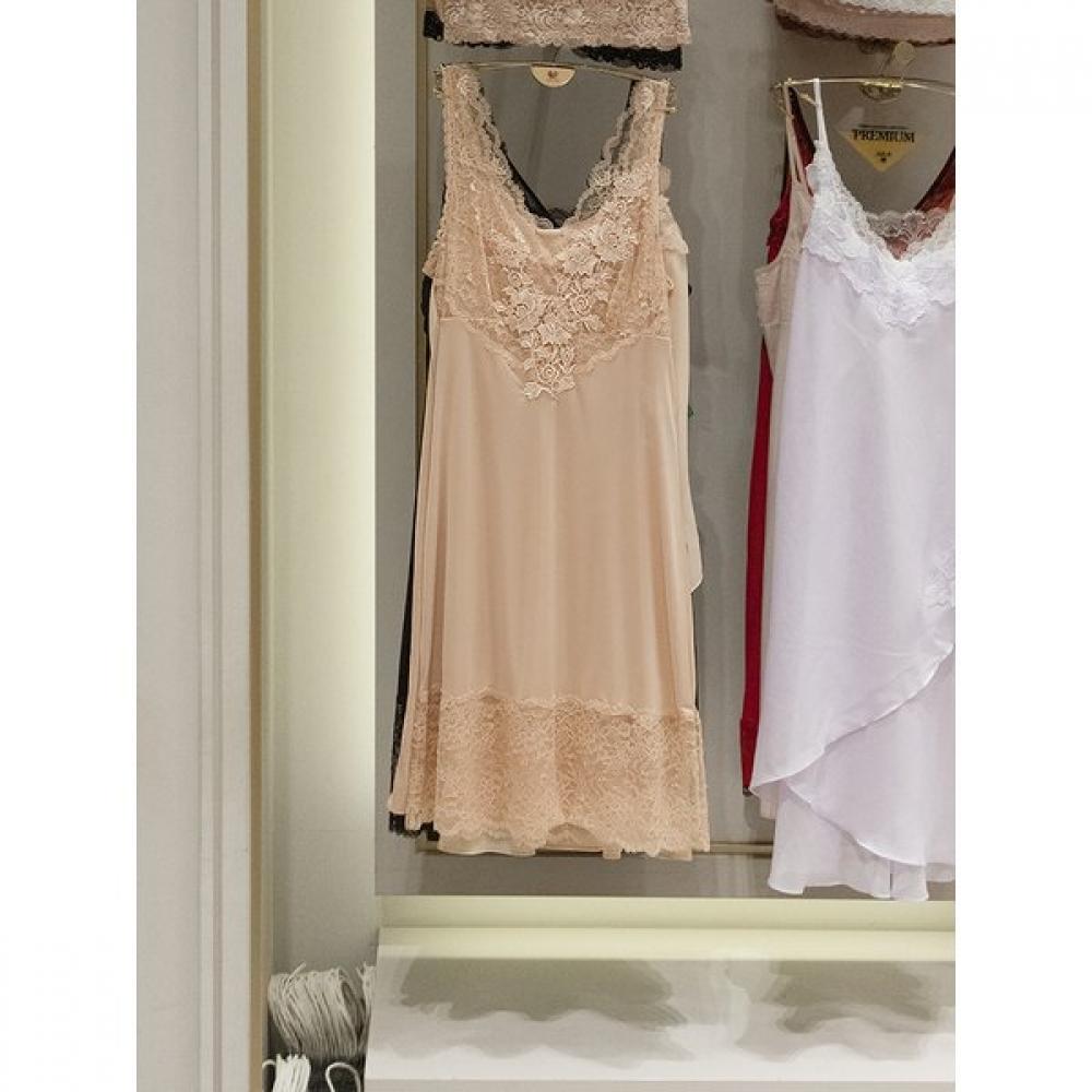 Кружевной полный пеньюар Wakolu Беговой тип Wfs1050 blacks/95