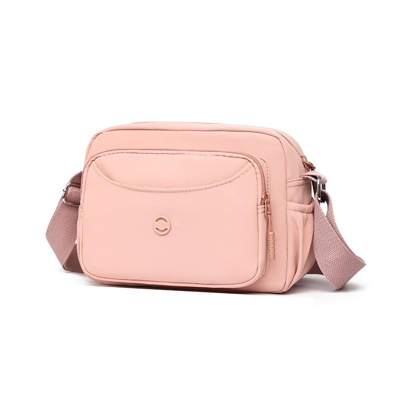 Versatile Women's Single Shoulder Bag, Casual and Simple Crossbody Bag, Waterproof Nylon Handbag Daily Use Phone Bag and Purses