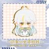Genshin Impact Plush Zibai Yumemizuki Mizuki Sangonomiya Kokomi Raiden Shogun Bag Pendant Keychain Anime Figure Stuffed Dolls