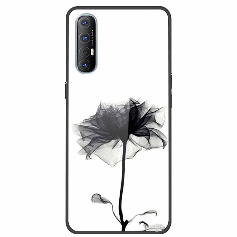 

Glass Back Cover For Oppo Reno3 Pro 5G Case 6.5 Fashion Tempered Glass Case For Oppo Reno 3 Pro Case Reno 3Pro Soft Bumper Para Oppo Reno3 Pro