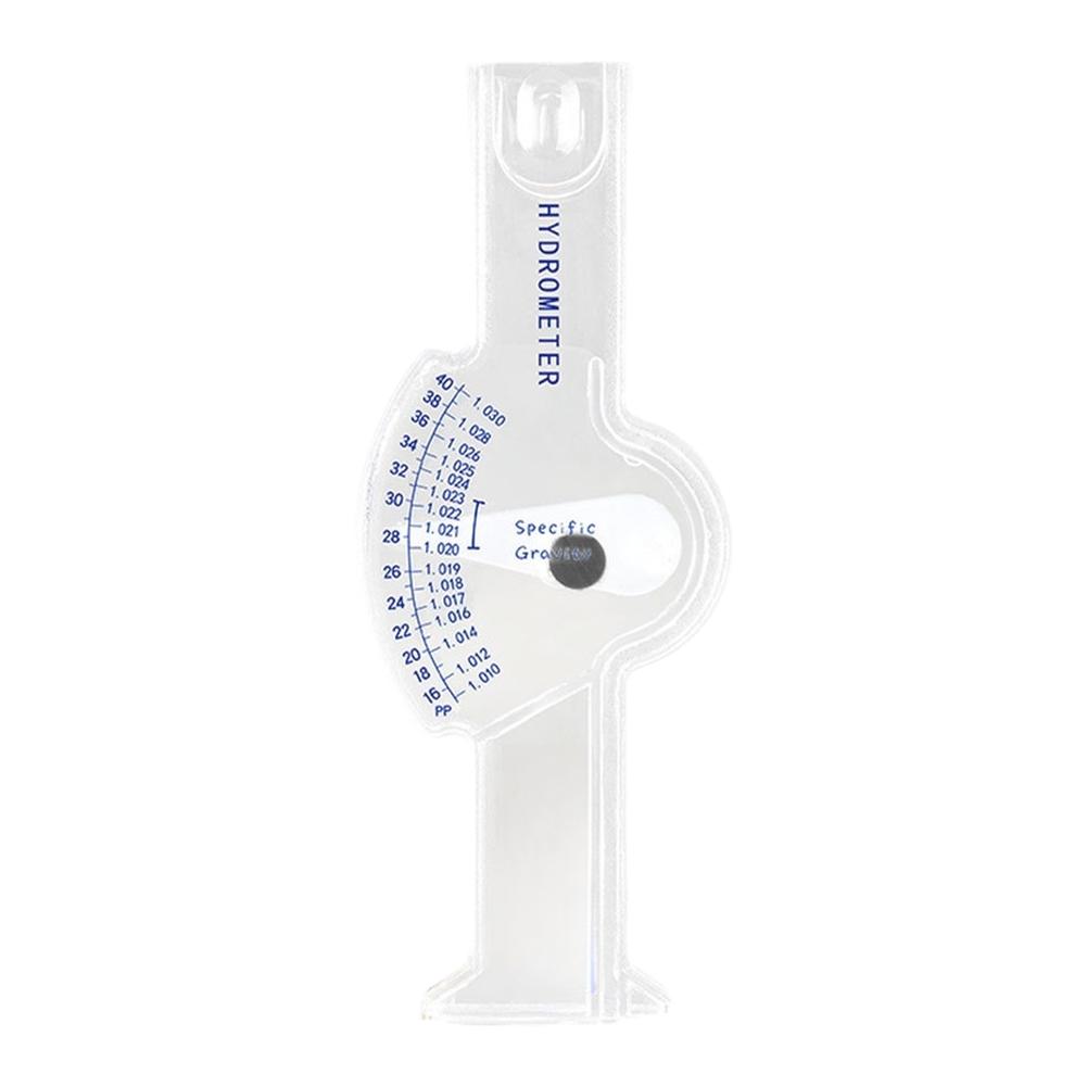 Seawater Density Meter Hydrometer Aquaculture Salinity Meter Salinity Tester For Saltwater Aquaculture, Food Brine Preparation