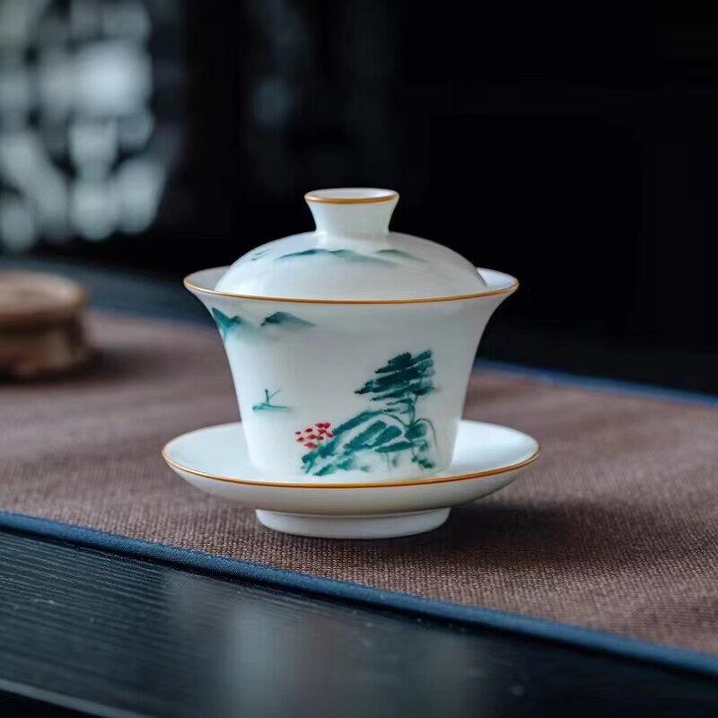 Dehua White Porcelain Kung Fu Teapot