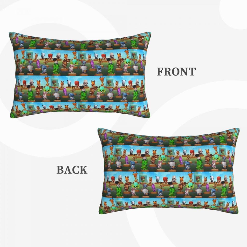 Zooba Battle Arena Rectangle Pillowcase Cushion Cover Decor Bedroom Bed Home Comfort Throw Pillow