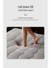 Three-Dimensional Lambswool Mattress Quilt for Single or Double Bed
