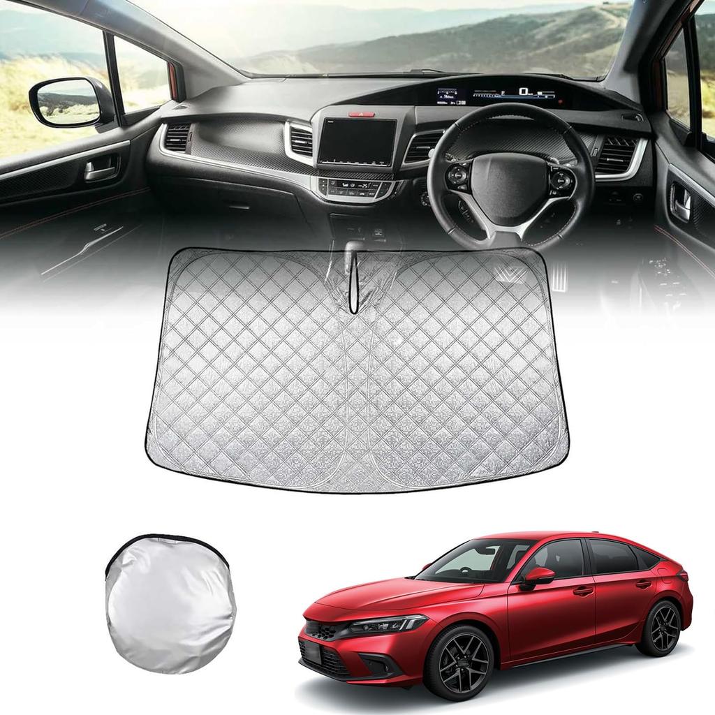 Honda Civic 11th Generation FL1/4 Type, September 2021 - Present Front Sun Shade for