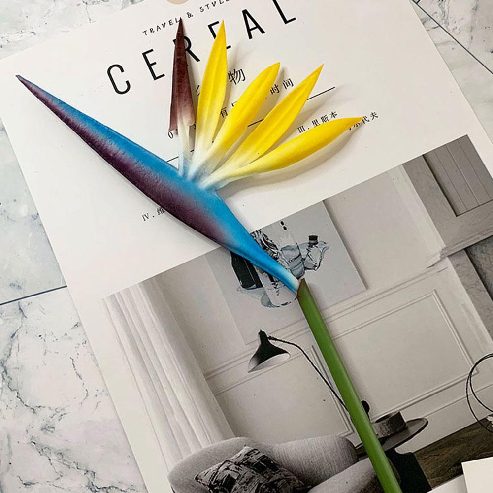 Artificial Flower Bird Of Paradise Fake Plant Silk Strelitzia Reginae Home Decor Dried Flowers Hot Room Decor Home Accessories