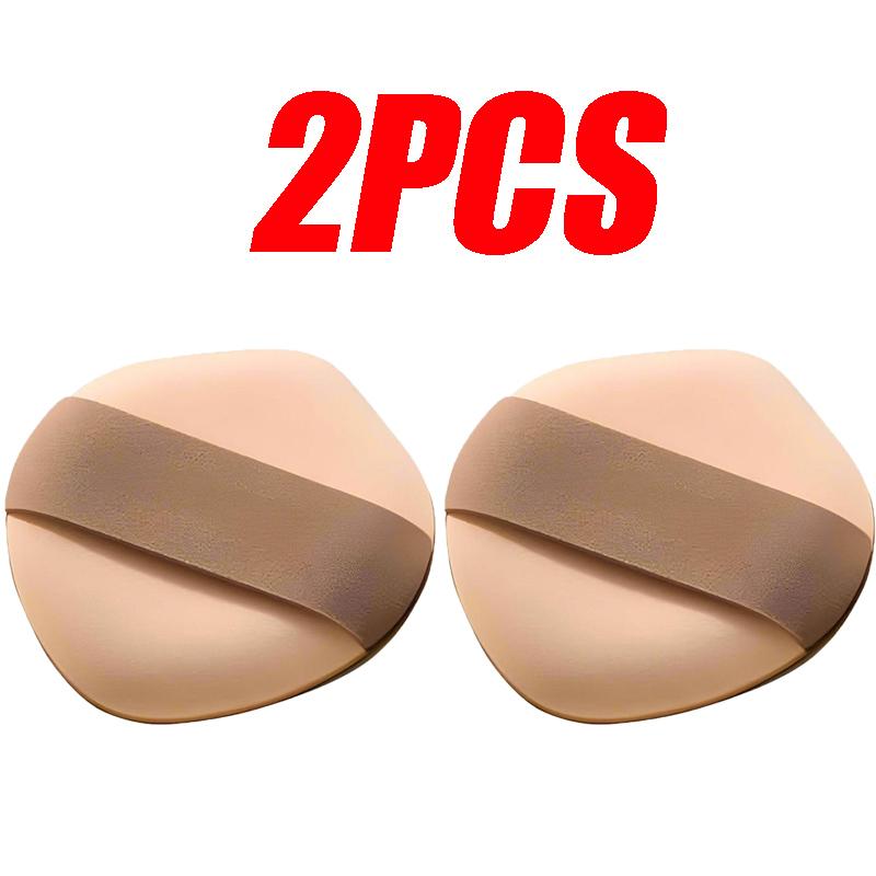 Dreieckiges Design Schwamm Puderquaste Doppelseitig Nass- und Trockenanwendung Kosmetikquaste Gleichmäßiges Auftragen von Foundation Leicht zu Reinigen Make-up Werkzeuge