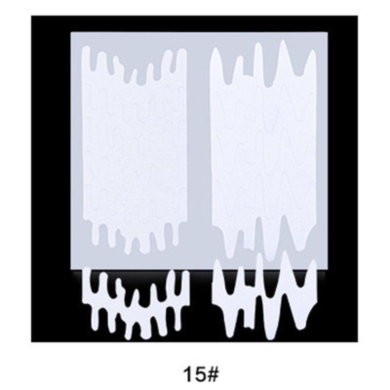 French Tip Smile Line Nail Art Stickers & Manicure Tools